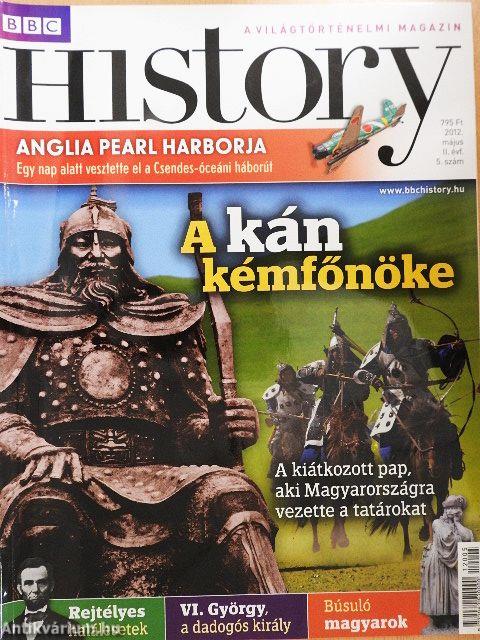 BBC History 2012. május