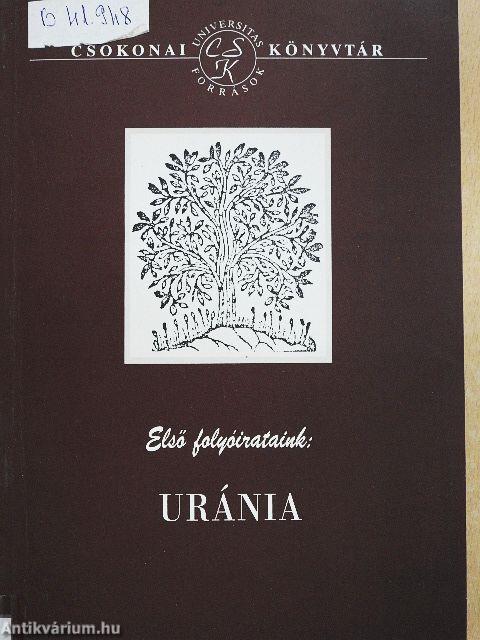 Első folyóirataink: Uránia