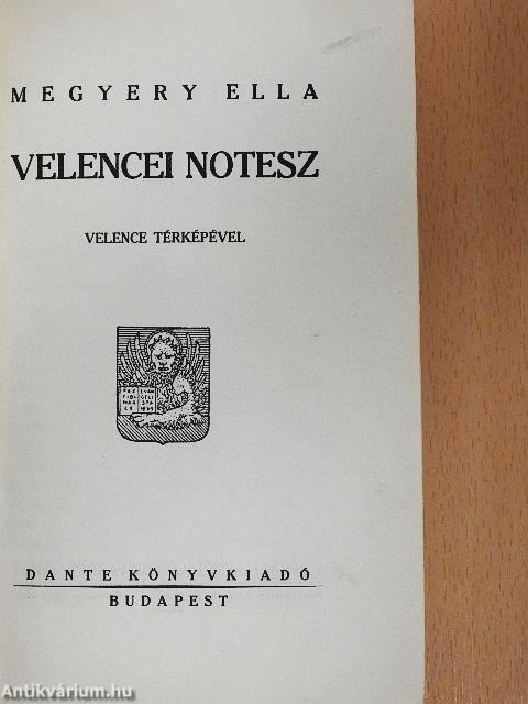 Velencei notesz