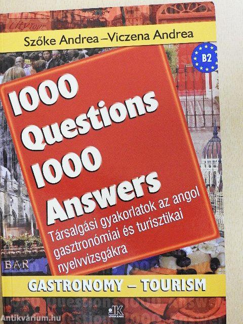 1000 Questions 1000 Answers - Gastronomy/Tourism