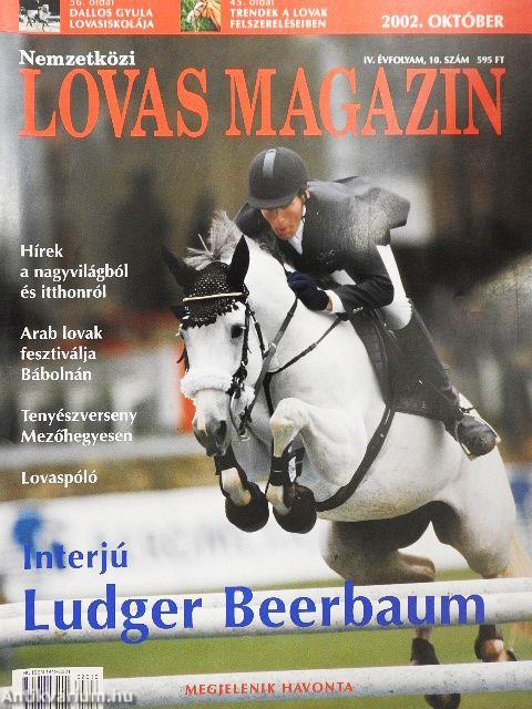 Nemzetközi Lovas Magazin 2002. október