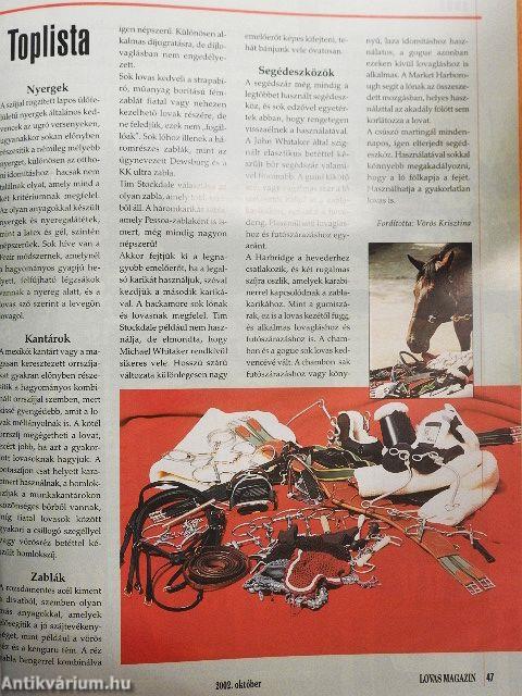 Nemzetközi Lovas Magazin 2002. október