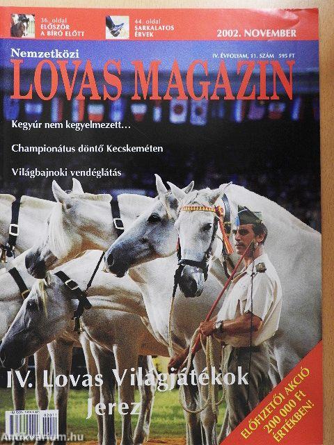 Nemzetközi Lovas Magazin 2002. november