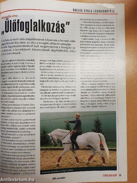 Nemzetközi Lovas Magazin 2002. november