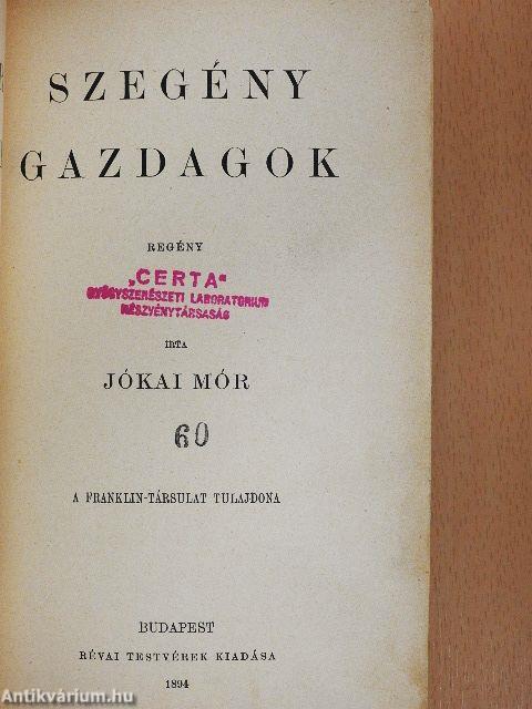 Szegény gazdagok