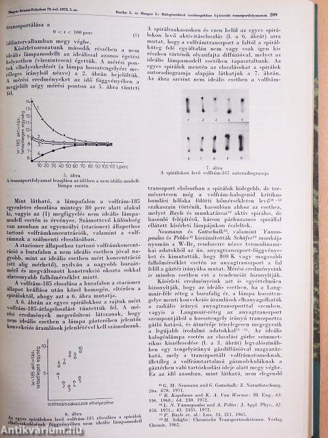 Magyar Kémiai Folyóirat 1973. január-december