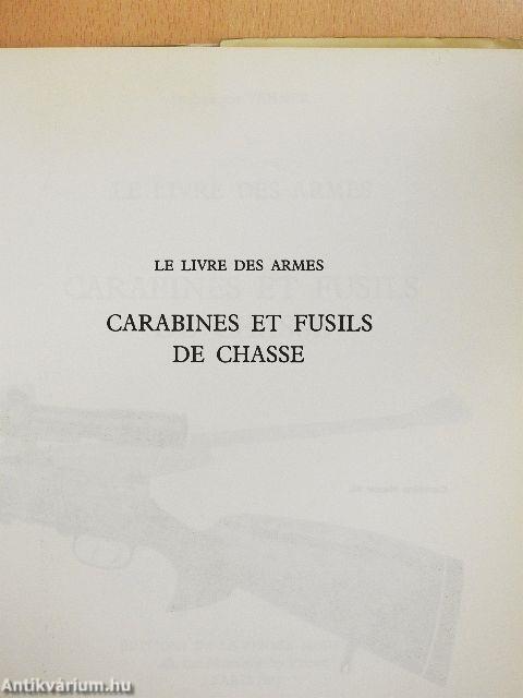 Carabines et fusils de Chasse