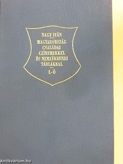 Magyarország családai czimerekkel és nemzékrendi táblákkal IV. (töredék)