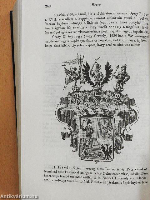 Magyarország családai czimerekkel és nemzékrendi táblákkal IV. (töredék)