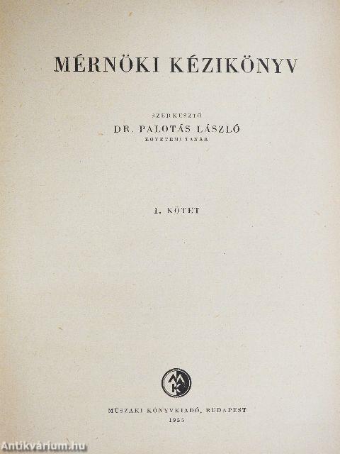 Mérnöki kézikönyv 1.