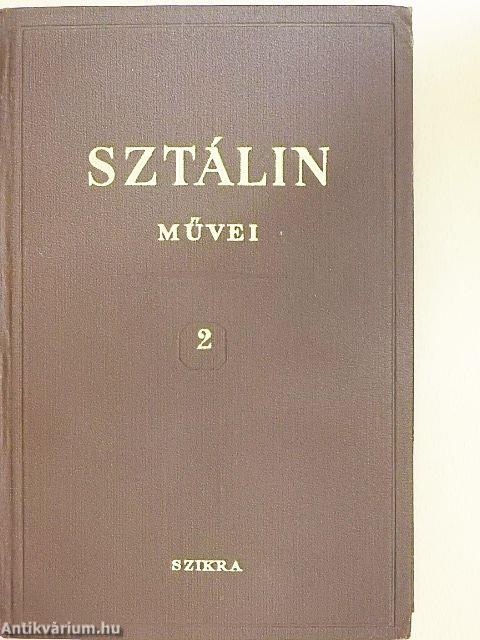 I. V. Sztálin művei 2.