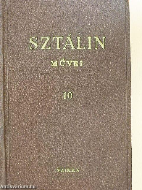 I. V. Sztálin művei 10.