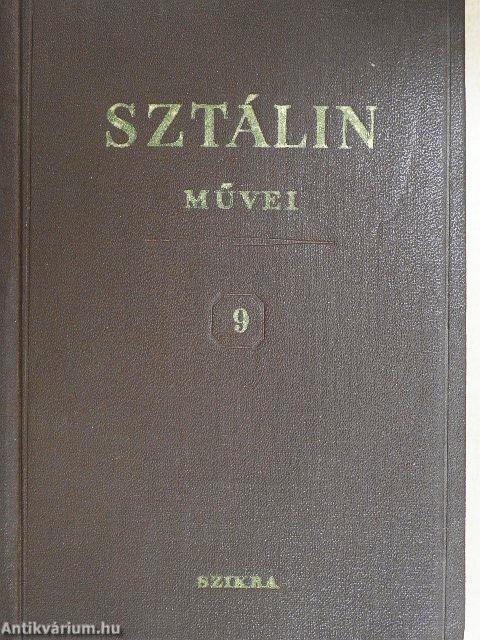 I. V. Sztálin művei 9.