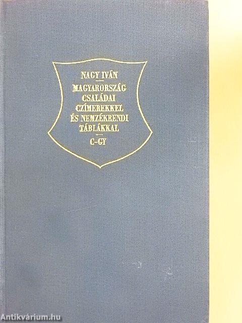 Magyarország családai czimerekkel és nemzékrendi táblákkal II. (töredék)