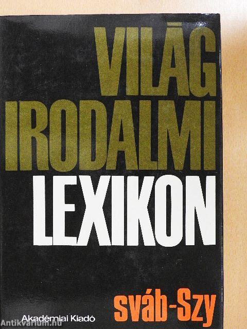 Világirodalmi Lexikon 14. (töredék)