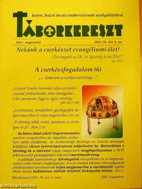 Táborkereszt 2001. augusztus