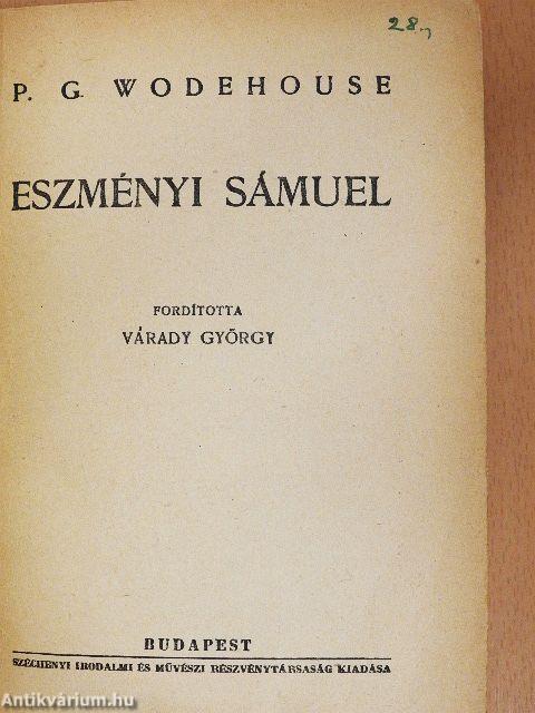 Eszményi Sámuel