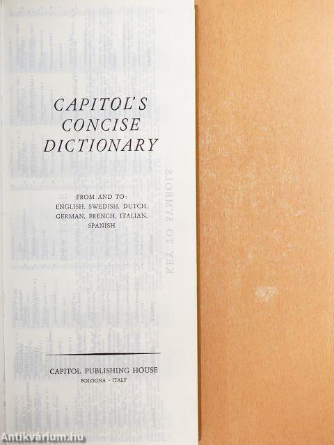 Capitol's Concise Dictionary