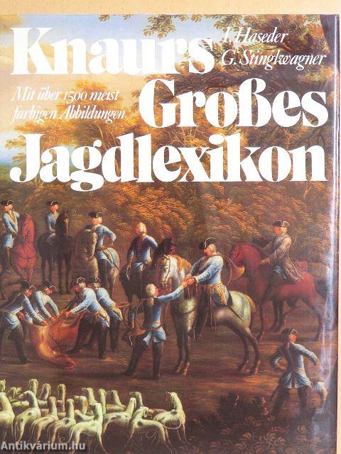 Knaurs Großes Jagdlexikon