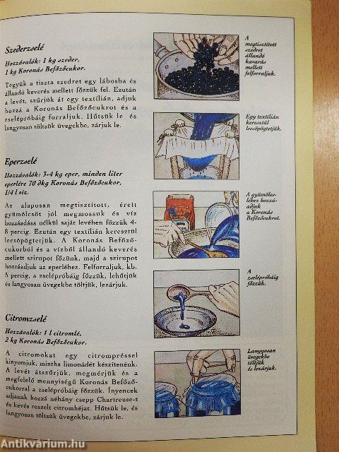 Receptek saját készítésű lekvárokhoz, darabos dzsemekhez és zselékhez