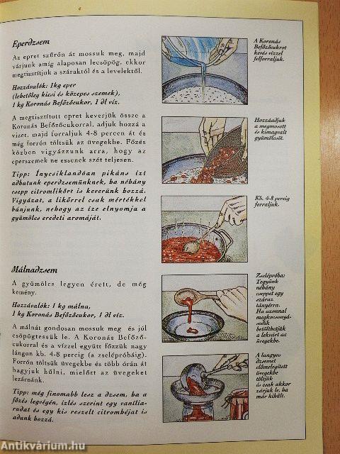 Receptek saját készítésű lekvárokhoz, darabos dzsemekhez és zselékhez