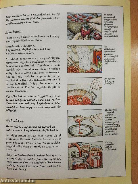 Receptek saját készítésű lekvárokhoz, darabos dzsemekhez és zselékhez