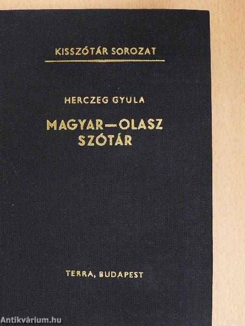 Magyar-olasz szótár