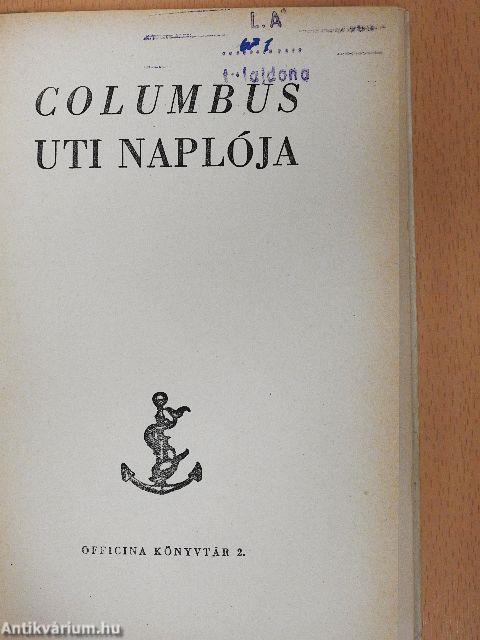 Columbus uti naplója