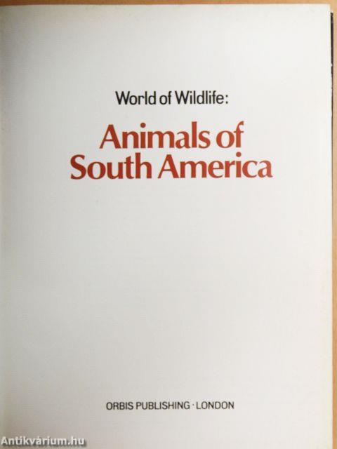 Animals of South America