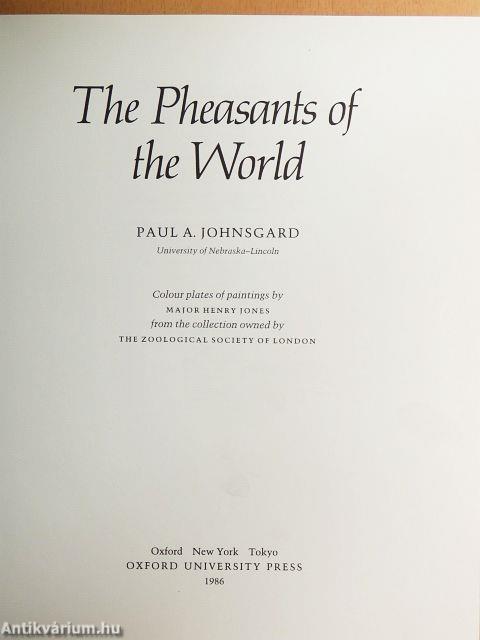 The Pheasants of the World