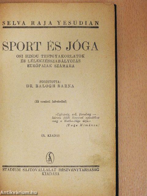 Sport és jóga