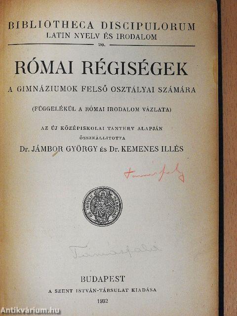 Római régiségek