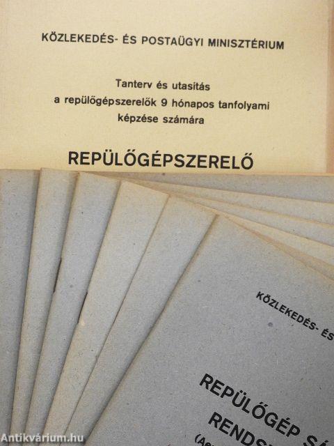 Repülőgépszerelő szakma 1-6.