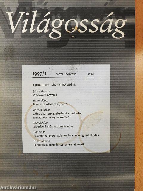 Világosság 1997. január-december