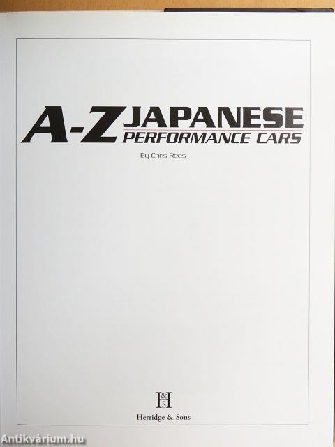 A-Z Japanese Performance Cars