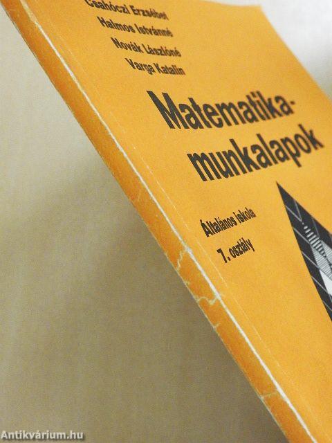 Matematika-munkalapok 7.