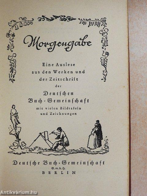 Morgengabe (gótbetűs)