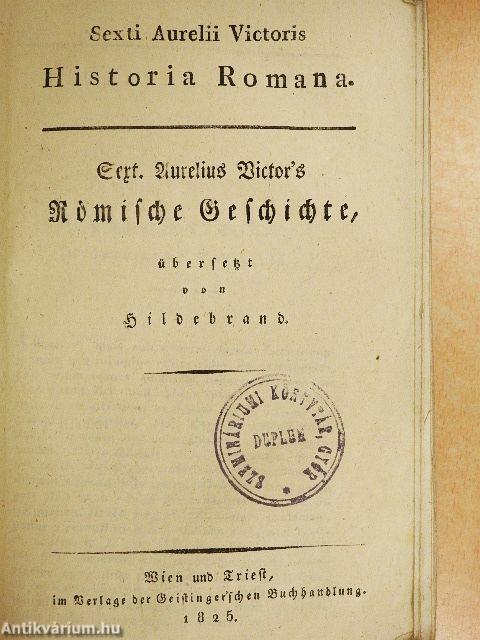 Römische Geschichte (gótbetűs)