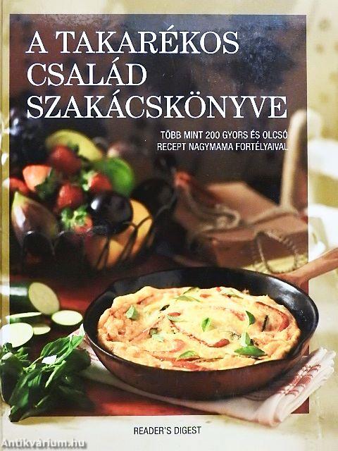 A takarékos család szakácskönyve