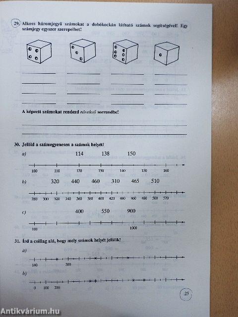 Matematika gyakorló 3.