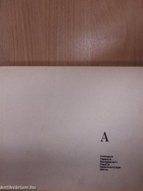 Lánctalpas markoló alkatrész katalógus