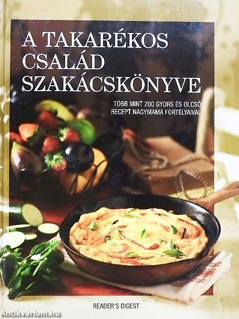 A takarékos család szakácskönyve
