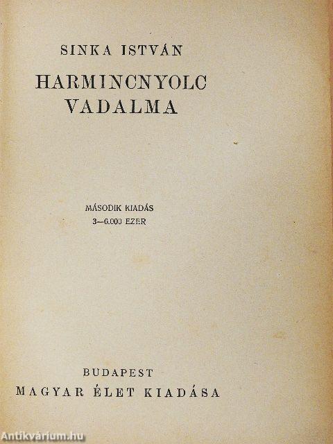 Harmincnyolc vadalma