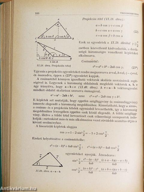 Műszaki matematika I.