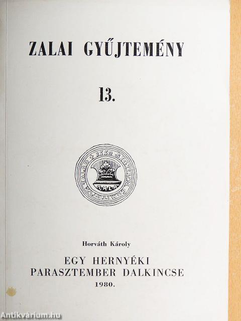 Egy hernyéki parasztember dalkincse 1980.