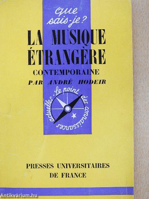 La Musique Étrangére Contemporaine