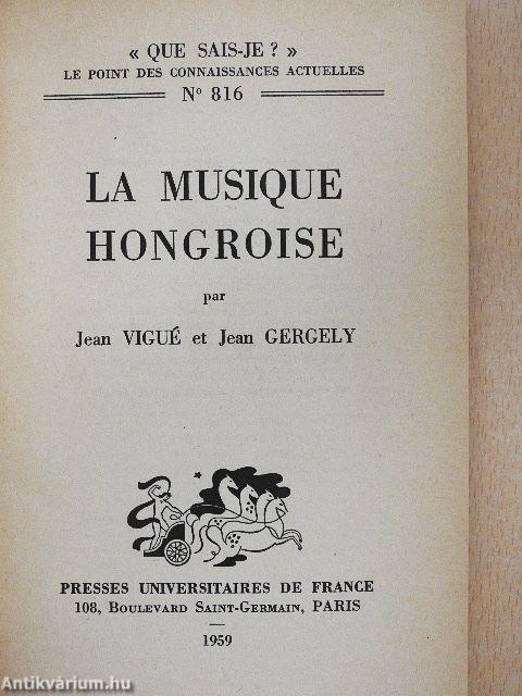 La Musique Hongroise