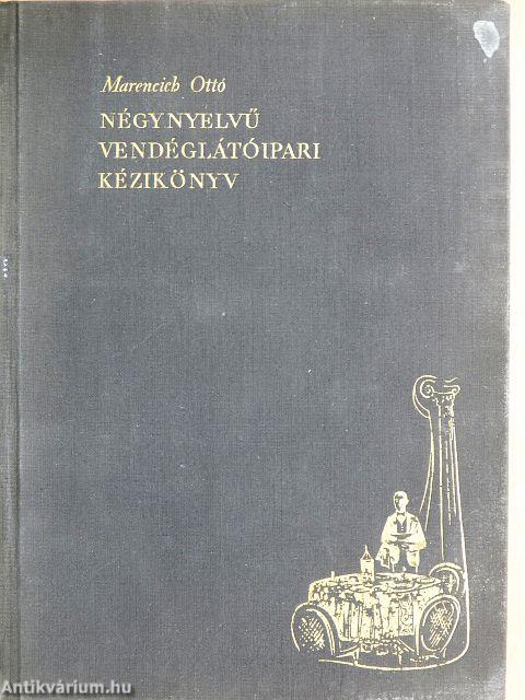 Négynyelvű vendéglátóipari kézikönyv