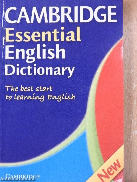 Cambridge Essential English Dictionary
