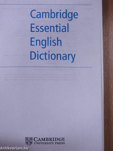 Cambridge Essential English Dictionary